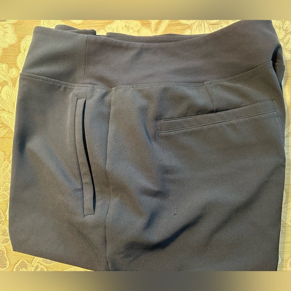 Athleta navy pants; sz 14 - Picture 4 of 5